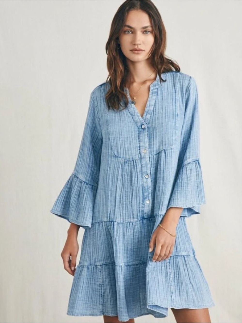 Faherty Kasey Dress – Blue 💙